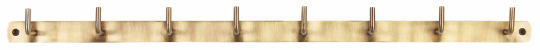 Wieszak 'Antique brass' - Złoty