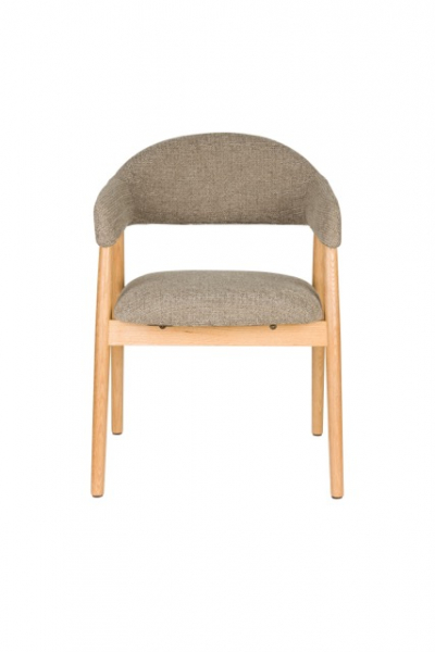 Krzesło 'Indy' - Brązowo/Czarne