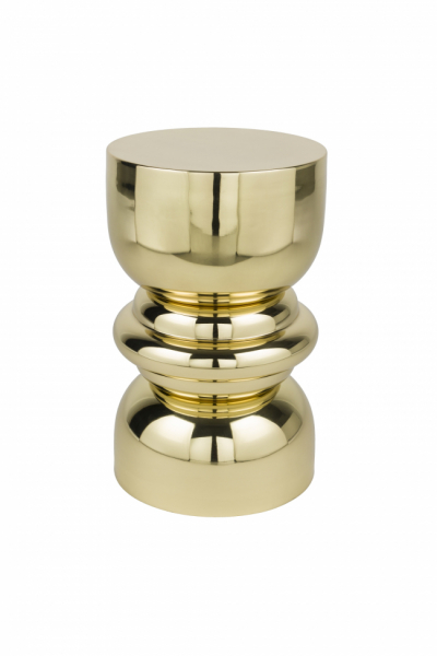 Stolik boczny 'Kinga' - Złoty