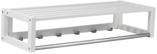 Półka na kapelusze 'Confetti' - Biała