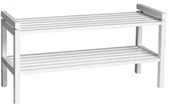 Stojak na buty 'Confetti' 80cm - Biały