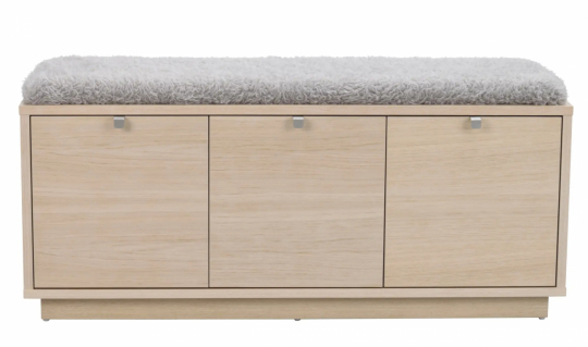 Ławka 'Confetti' 106cm - Białopigmentowana