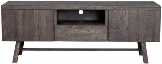 Stolik RTV 'Brooklyn' - Ciemnobrązowy