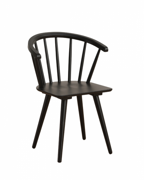 Krzesło 'Astrid'– Czarne