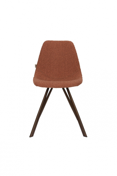 Krzesło 'Franky' - Brązowe/Czarne