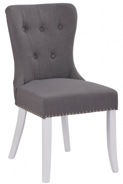 Krzesło 'Ina' - Szary/Biały