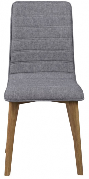 Krzesło 'Gracy' - Jasnoszary/Dąb