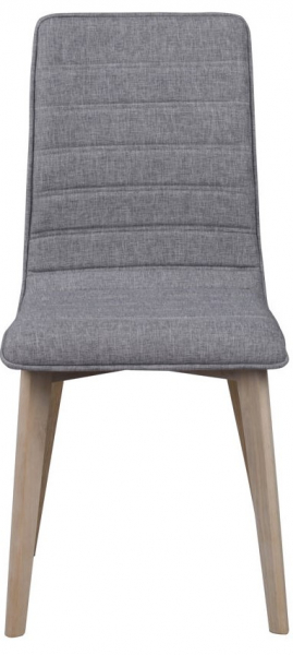 Krzesło 'Gracy' - Jasnoszary/Bielony