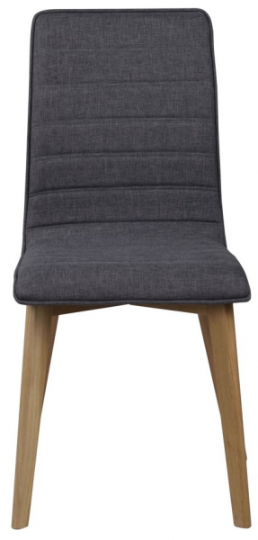 Krzesło 'Gracy' - Ciemnoszary/Dąb