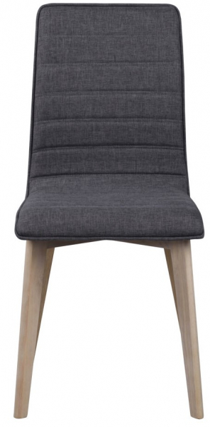 Krzesło 'Gracy' - Ciemnoszary/Bielony