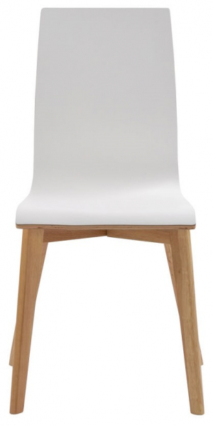 Krzesło 'Gracy' - Biały/Dąb