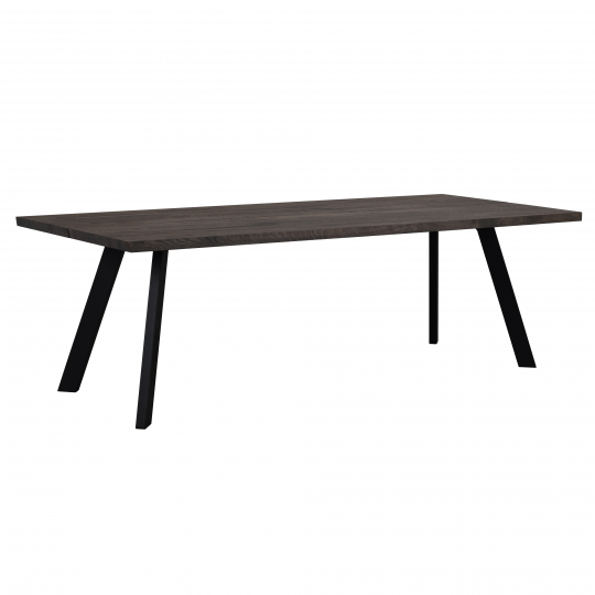 Stół 'Fred' - Brązowy/Czarny 240x100cm