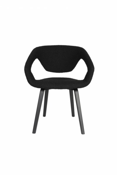 Krzesło 'Flexback' - Czarny