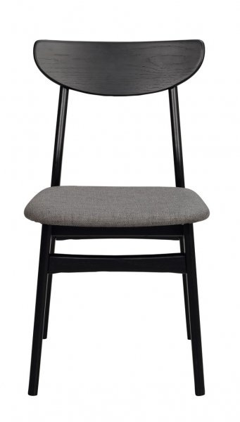 Krzesło 'Rodham' - Naturalne/Ciemnoszare