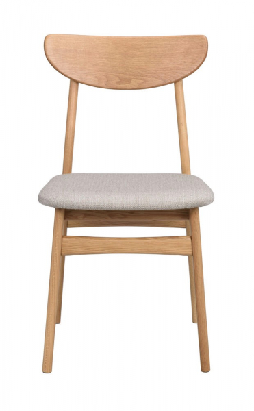 Krzesło 'Rodharn' - Naturalne/Szare