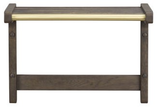 Wieszak na kapelusze 'Inverness' 45cm - Brązowy