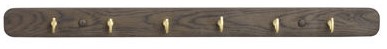 Listwa na haczyki 'Inverness' 65cm - Brązowy