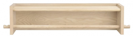 Półka na kapelusze 'Hillmond' - Jasny dąb