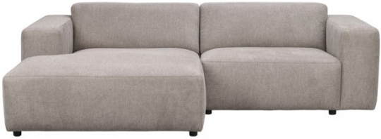 Sofa 3-osobowa 'Willard' z chaise longue V - Beżowy