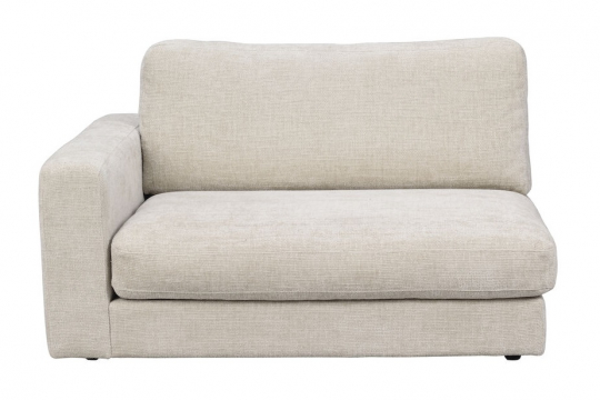 Fotel narożny 'Duncan' Lewy - Jasnoszary