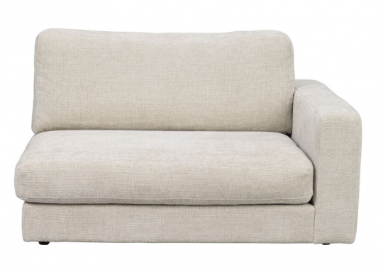 Fotel narożny 'Duncan' Prawy - Jasnoszary