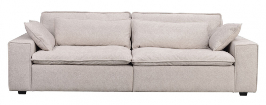 Sofa 'Rawlins' 3-osobowa 259cm - Beżowa