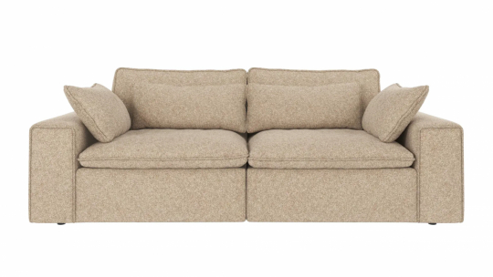 Sofa 'Rawlins' 3-osobowa 226cm - Beżowa