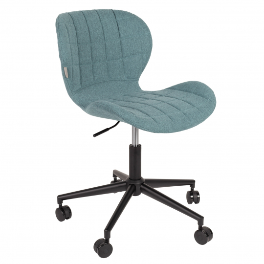 Krzesło biurowe 'Omg' - Czarny/Niebieski