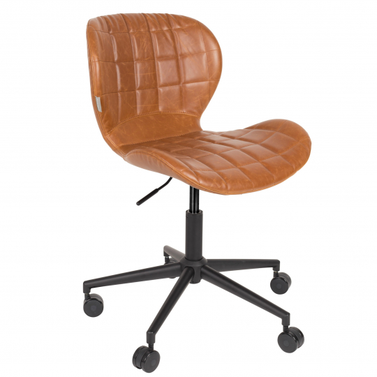 Fotel biurowy 'Omg LL' - Brązowy