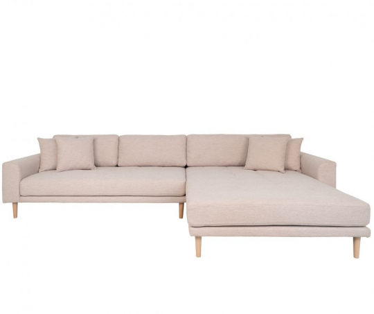 Sofa 'Lido' Prawa - Piaskowa