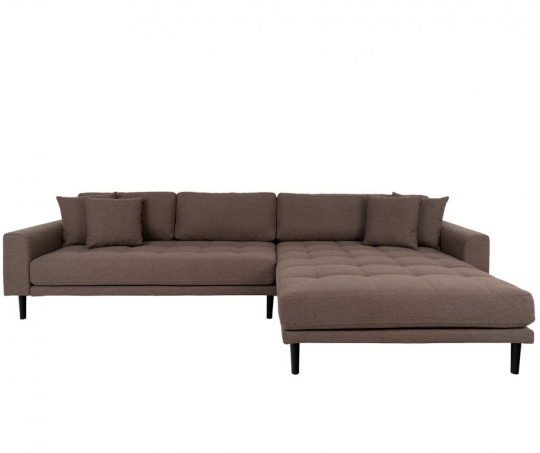 Sofa 'Lido' Prawa - Brązowa