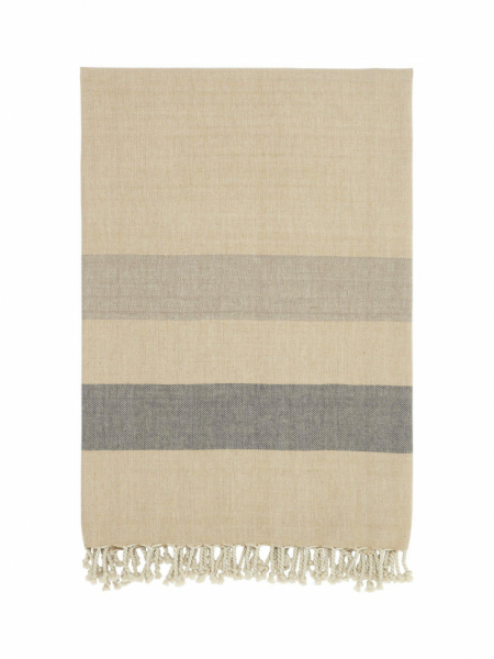 Koc 'Kjell' 125x150 - Brązowy