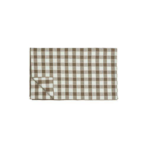 Obrus 'Mary' 140x250 - Brązowy