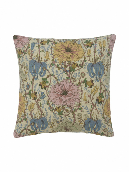 Poszewka na poduszkę 'Flore' 45x45 - Żółty