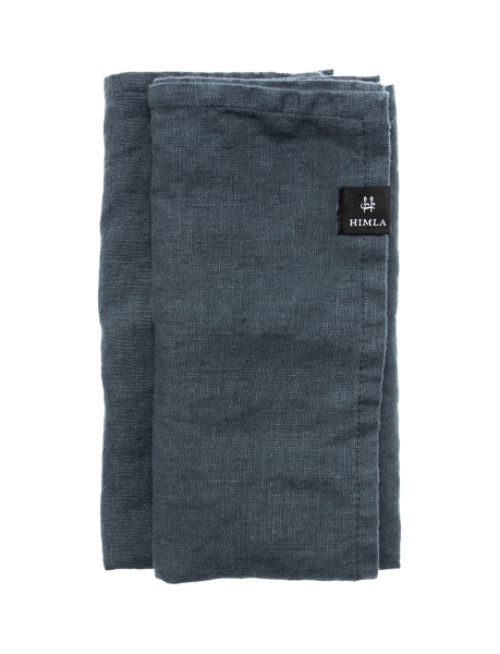 Zestaw 4 serwetek 'Sunshine' 45x45 - Ciemnoniebieski