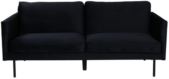 Sofa 'Åland' 2-osobowa - Czarna
