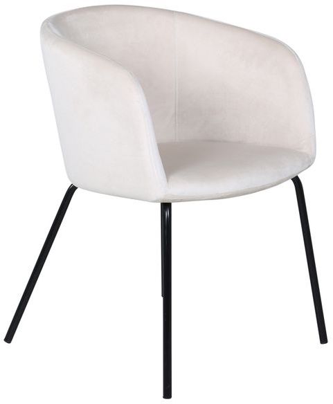 Krzesło 'Astrid' - Beżowo-Czarne