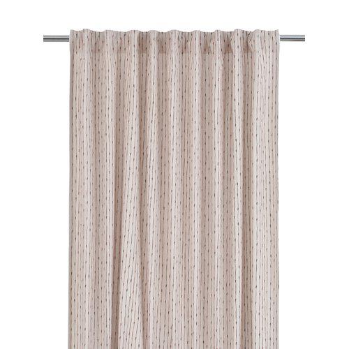 Firanka 'Unni' 2-pak 140x280 - Brązowy