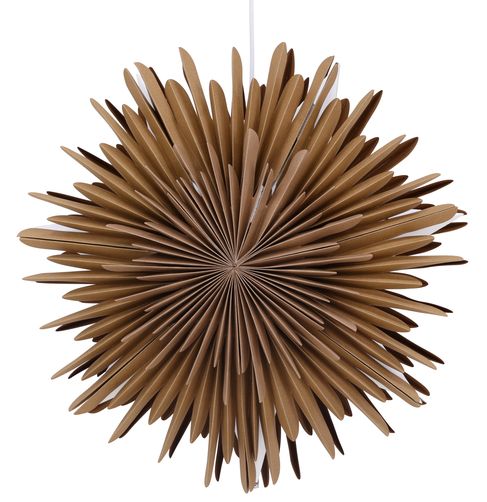 Gwiazda adwentowa 'Svedala' 35cm - Brązowa