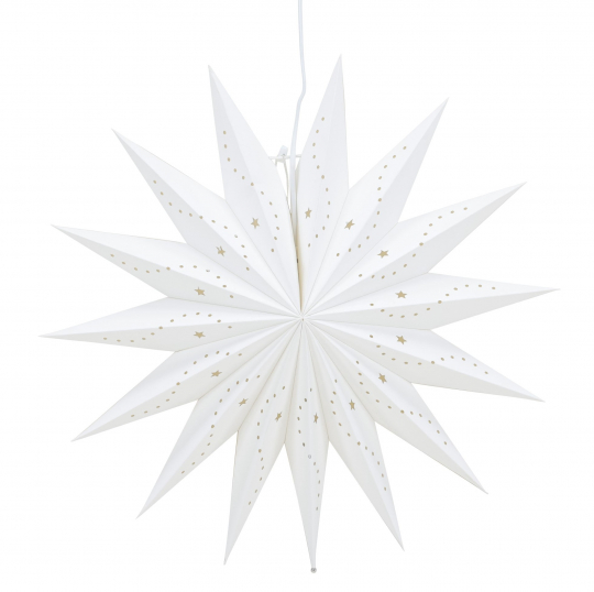 Świąteczna gwiazda 'Sala' - Biała