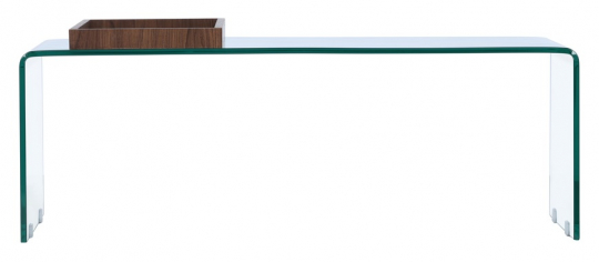 Stolik kawowy 'Calabria' - Przezroczysty