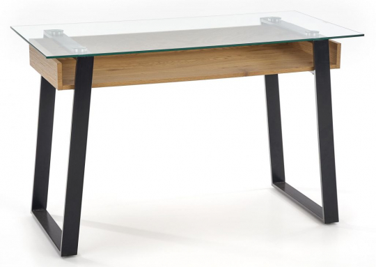 Biurko 'Dugga' - Czarne/Naturalne