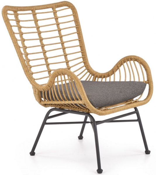 Fotel lounge 'Ikaro' - Naturalny