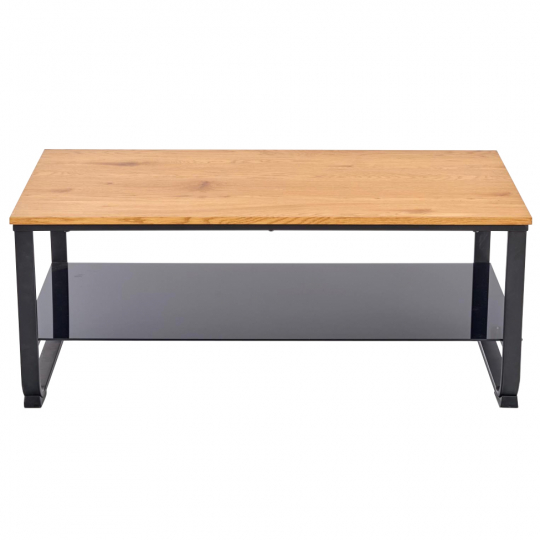 Stolik kawowy 'Artiga' - Dąb/Czarny