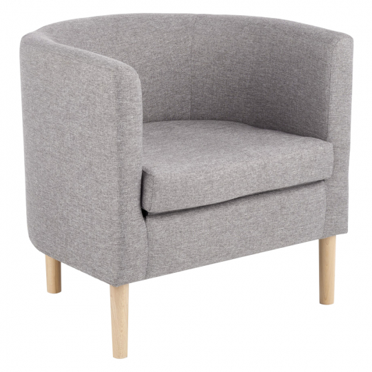 Krzesło 'Clubby' - Szare