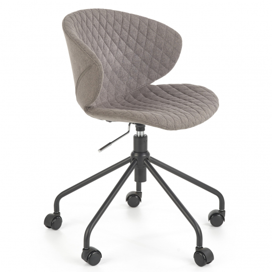 Fotel biurowy 'Pattern' - Szary/Czarny
