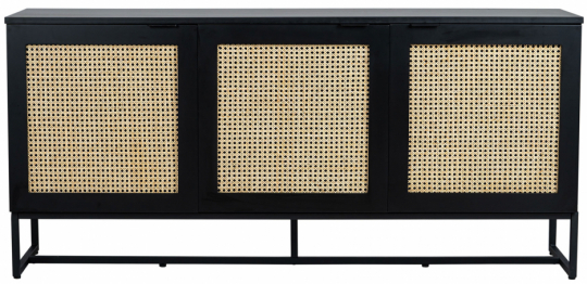 Komoda 'Sailor' - Czarny/Naturalny