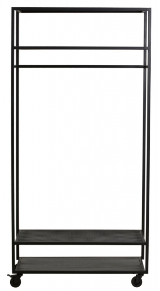 Półka na ubrania 'Malta' - Czarna