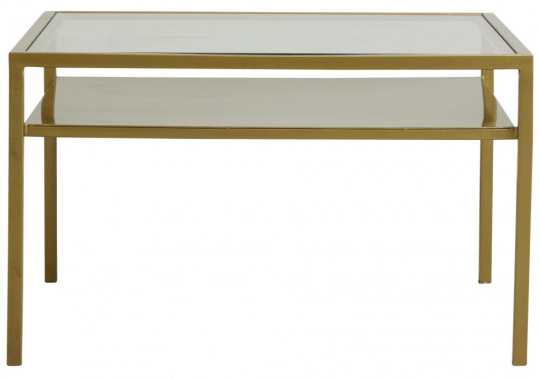 Stolik kawowy 'ETNE' - Złoty