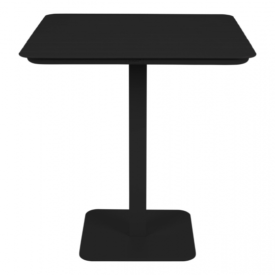 Stolik bistro 'Vondel' 71x71cm - Czarny